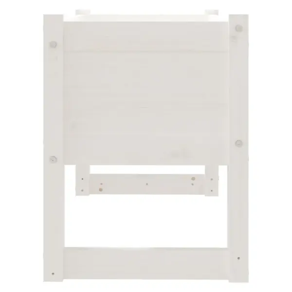 Toekas valge männipuidust taimekast, 78 x 40 x 52 cm – 5
