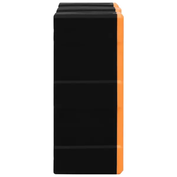 Mitmeotstarbeline organiseerija 8 suure sahtliga, oranž/must, 52 x 16 x 37 cm – 6