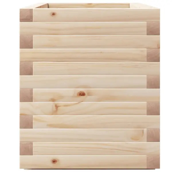 Aia taimekast töötlemata männipuidust, 90 x 40 x 49,5 cm – 6