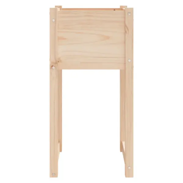 Töötlemata männipuidust taimekastid, 2 tk, 40 x 40 x 81 cm – 5