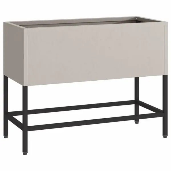 Tõstetud metallist istutuskast roostevärvi, 60 x 26 x 45 cm – 5