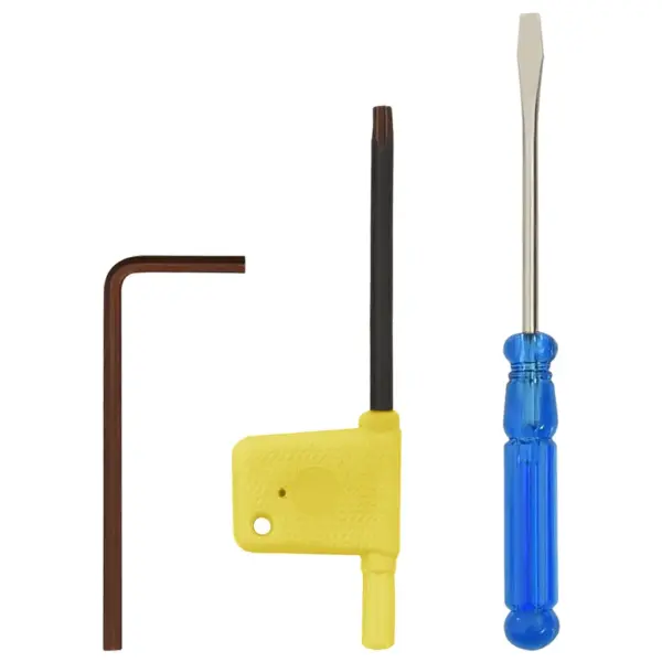 12-osaline treimistööriistade komplekt treipingile, karbiidotsaga, 12 x 12 mm kinnitusvõll, 80 mm, must, puidust karbis – 8