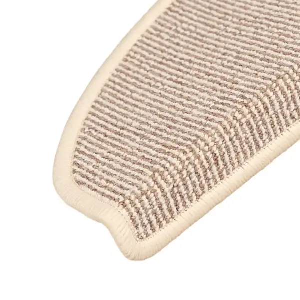 Trepimatid kahepoolse teibiga, poolringikujulised, 15 tk, valge ja pruun, 65 x 21 x 4 cm – 6