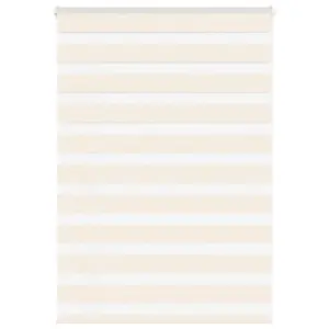 Triibuline sebraruloo privaatsuse ja valguse reguleerimiseks, marmorbeež, 100 x 100 cm, 100% polüester