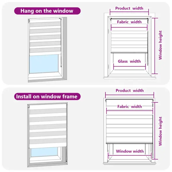 Triibuline sebraruloo, must, 145 x 100 cm, polüester – 7