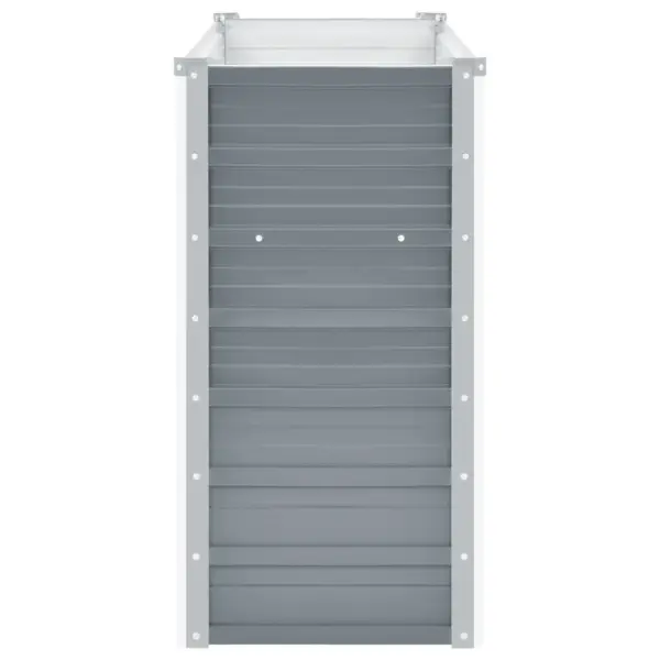 Tsingitud terasest kõrgpeenar avatud põhjaga, hall, 100 x 40 x 77 cm – 4