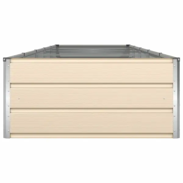 Tsingitud terasest taimekast, valge, 195 x 100 x 45 cm – 6