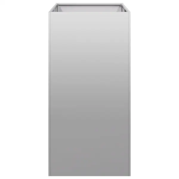 Tsingitud terasest taimekast avatud põhjaga, hõbedane, 40 x 80 x 80 cm – 4