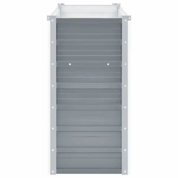 Tsingitud terasest taimelava, hall, 160 x 40 x 77 cm – 4