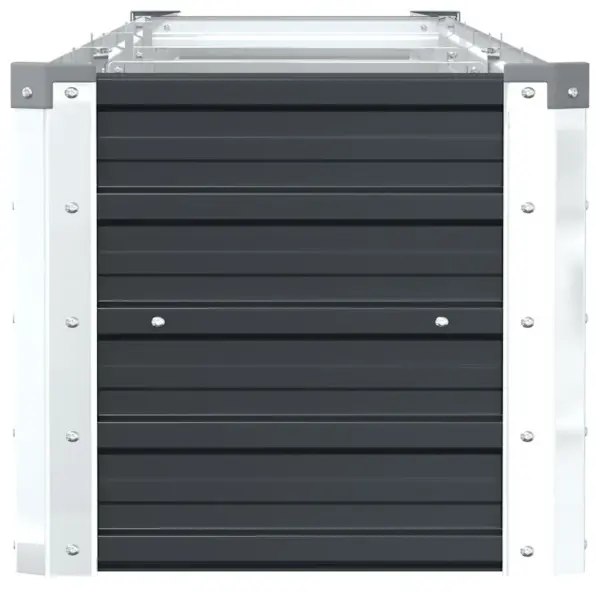 Taimelava tsingitud terasest, avatud põhjaga, antratsiithall, 320 x 40 x 45 cm – 5