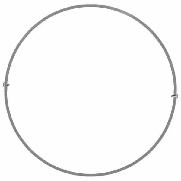 Tsinkterasest istutusrõngad lilledele ja põõsastele, 5 tk, hõbedane, 30 x 30 x 20 cm – 7