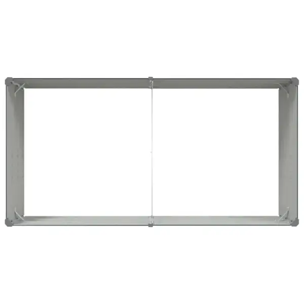 Antratsiitne tsinkterasest taimekast 195 x 100 x 45 cm – 7