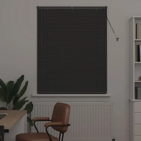 Veneetsia ruloo tumehall, alumiinium, 130 x 105 cm – 3