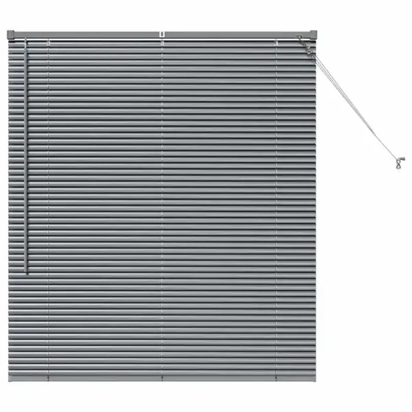 Alumiiniumist Veneetsia ruloo, tumehall, 130 x 110 cm – 2