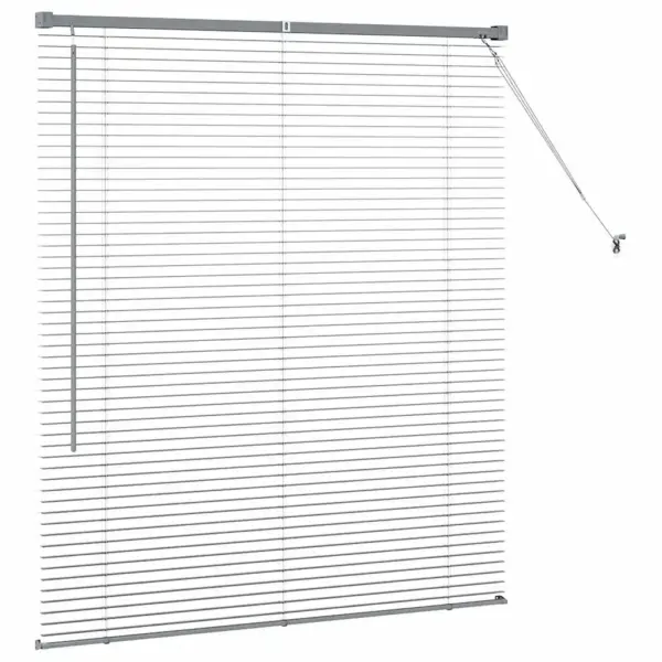 Alumiiniumist Veneetsia ruloo, tumehall, 130 x 110 cm – 6