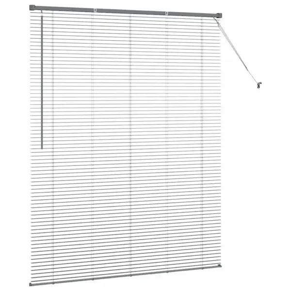 Tumehall alumiiniumist Veneetsia ruloo 175 x 140 cm - 6