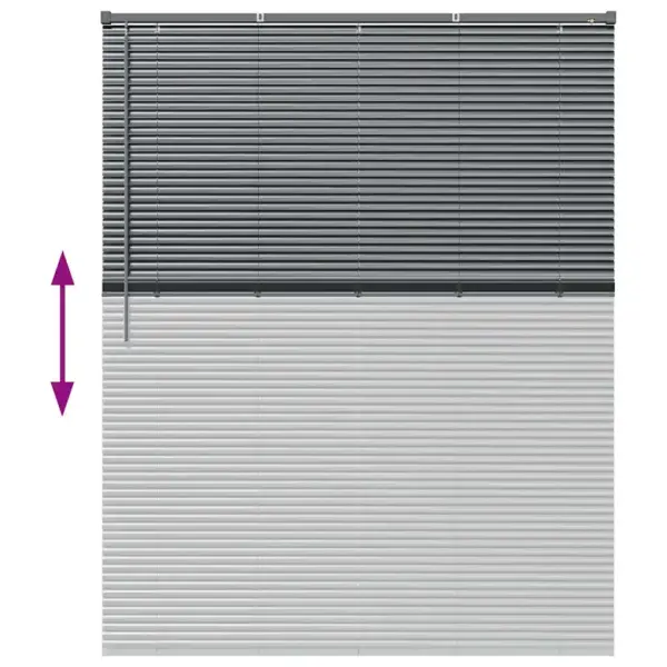 Tumehall alumiiniumist Veneetsia ruloo, 175 x 145 cm – 12