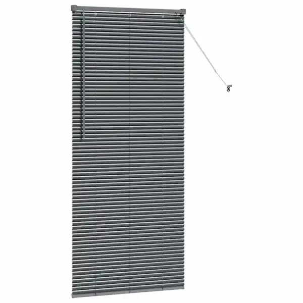 Veneetsia ruloo, tumehall alumiinium, 175 x 80 cm – 5