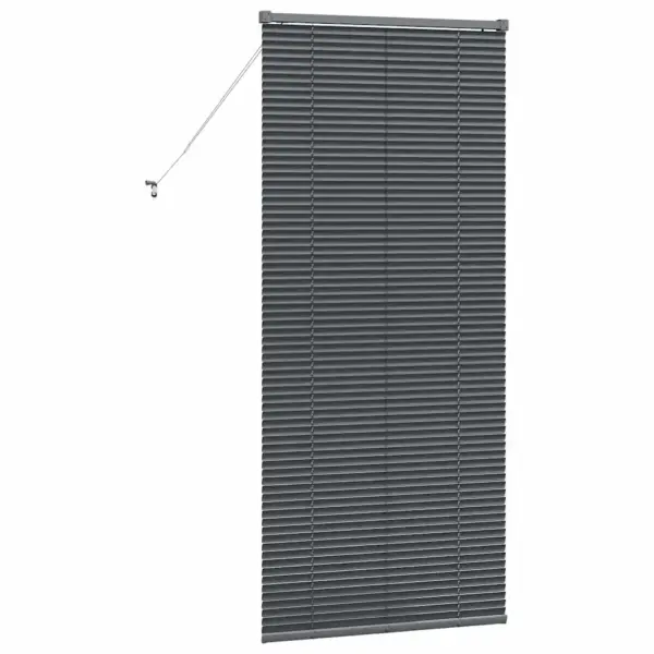 Veneetsia ruloo, tumehall alumiinium, 175 x 80 cm – 7