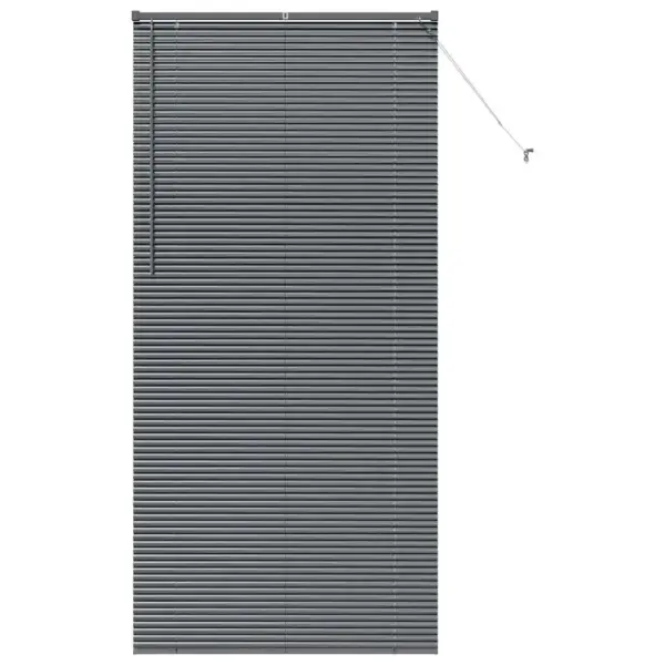 Alumiiniumist Veneetsia ruloo, tumehall, 220 x 105 cm - 2