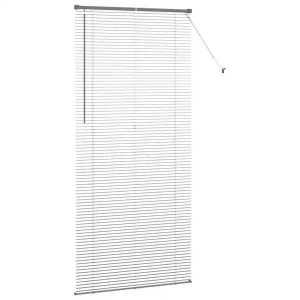Alumiiniumist Veneetsia ruloo, tumehall, 220 x 105 cm - 6