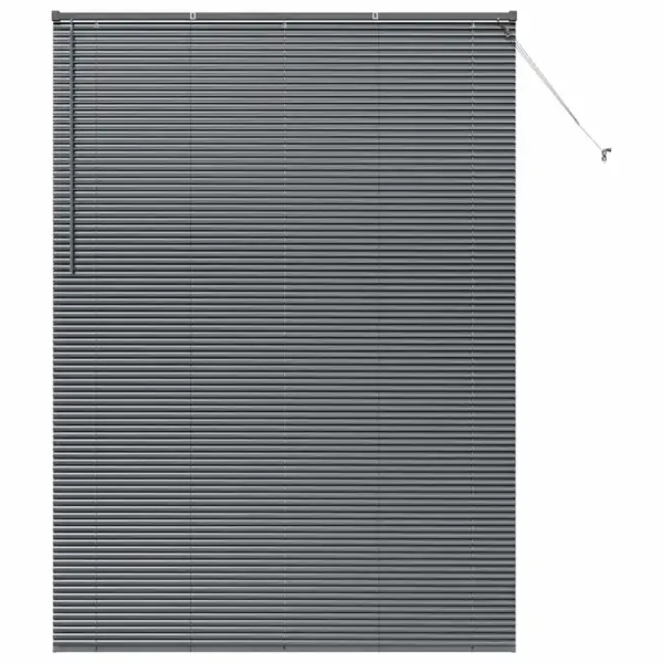 Alumiiniumist Veneetsia ruloo, tumehall, 220 x 155 cm – 2