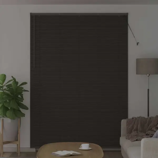 Alumiiniumist Veneetsia ruloo, tumehall, 220 x 155 cm – 3