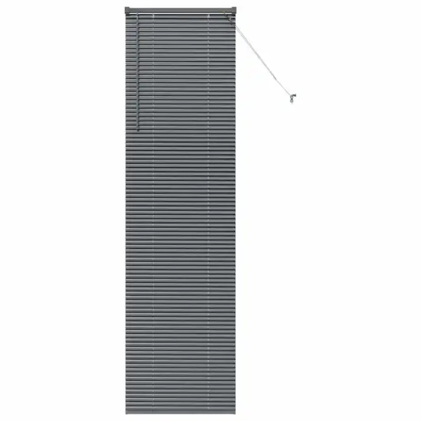 Alumiiniumist Veneetsia ruloo, tumehall, 220 x 65 cm – 2