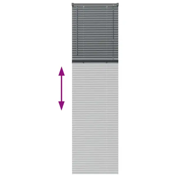 Alumiiniumist Veneetsia ruloo, tumehall, 220 x 65 cm – 12