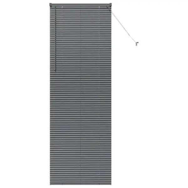 Alumiiniumist Veneetsia ruloo, tumehall, 220 x 75 cm - 2
