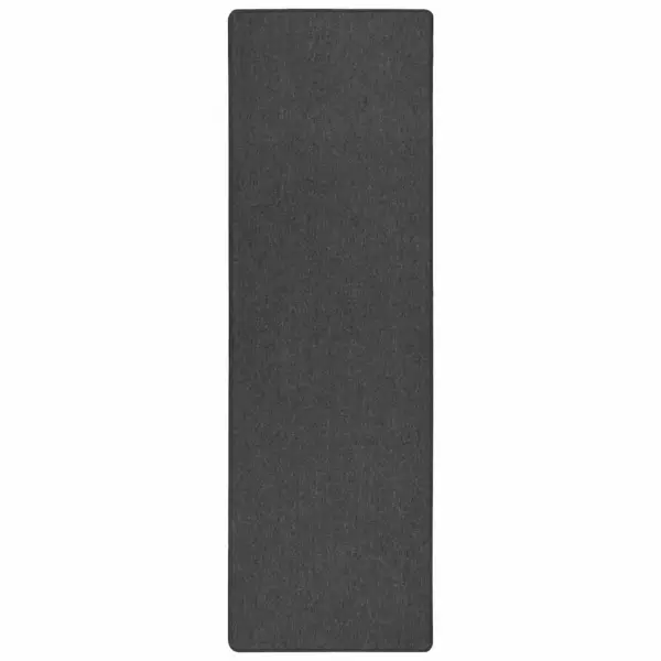 Libisemisvastane koridorivaip, tumehall, 80 x 500 cm, 100% polüpropüleen – 2