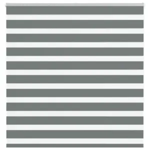 Päev-öö sebraruloo tumehall, 145 x 150 cm, 100% polüester