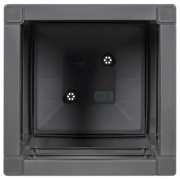 Tumehall plastist lillekast 38 L, 36 x 36 x 35 cm – 5