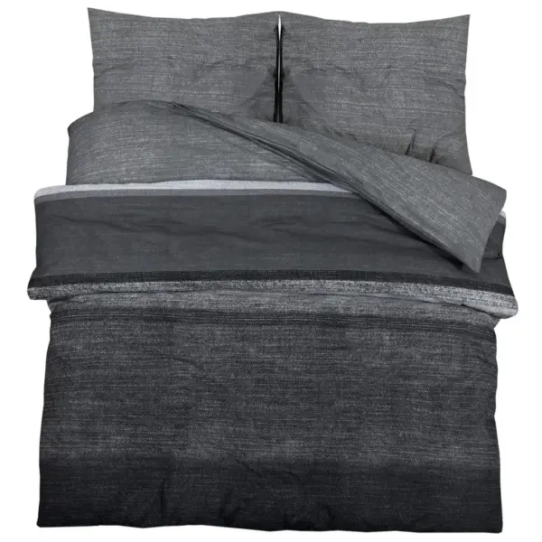 Tumehall 100% puuvillane voodipesukomplekt, tekikott 200 x 200 cm, 2 padjapüüri 65 x 65 cm – 2