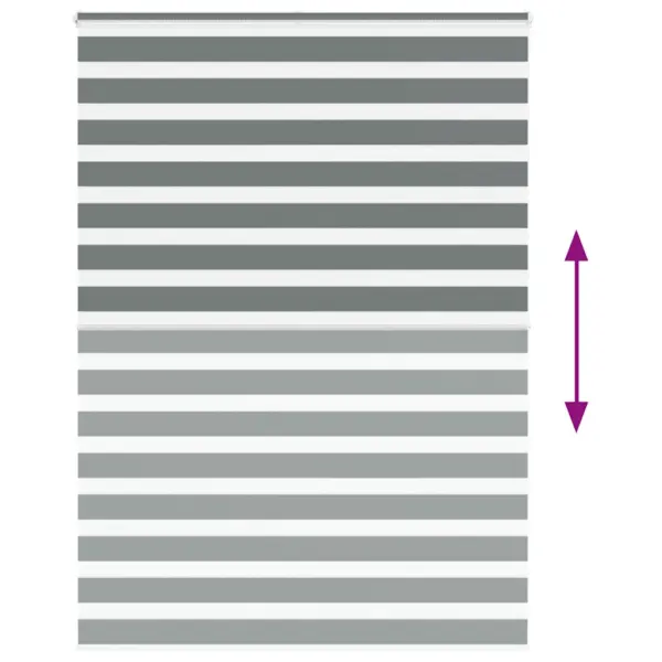 Tumehall sebra ruloo kettmehhanismiga, 165 x 200 cm, 100% polüester, kanga laius 160,9 cm – 5