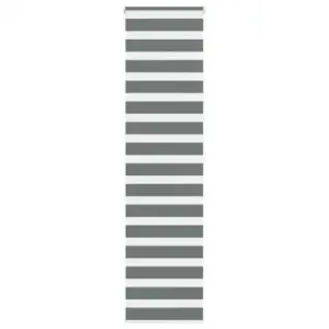 Tumehall sebra ruloo privaatsuse ja valguse reguleerimiseks, 65 x 200 cm, kanga laius 60,9 cm, 100% polüester