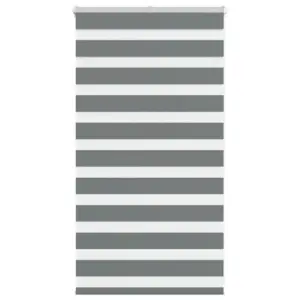 Triibuline sebra ruloo, tumehall, 70 x 100 cm, polüester