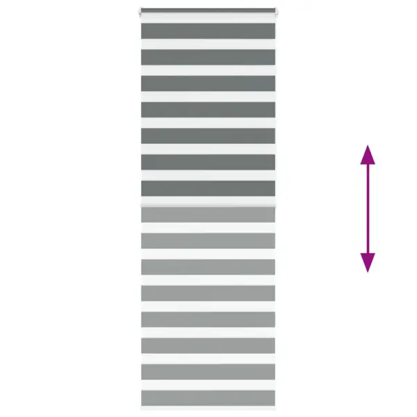 Tumehall sebrarulo kettmehhanismiga, kahe paigaldusviisiga, 75 x 200 cm – 5