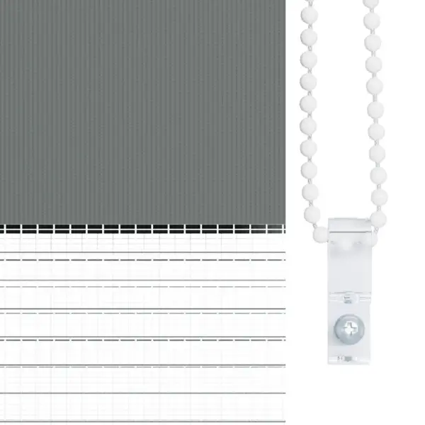 Tumehall sebraruloo triibulise kangaga, 135 x 100 cm, 100% polüester – 9