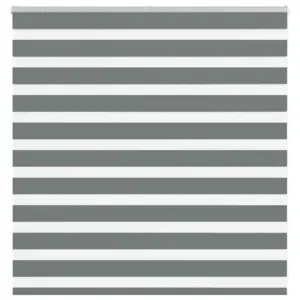 Tumehall sebraruloo 140 x 100 cm, 100% polüester, kanga laius 135,9 cm, alumiiniumsiiniga