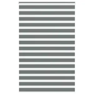 Tumehall sebraruloo 150 x 200 cm, 100% polüster, alumiiniumsiiniga