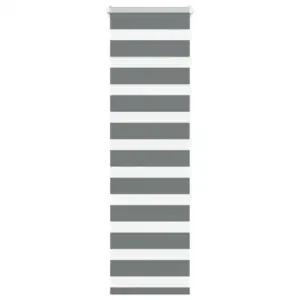 Triibuline sebraruloo tumehall, 50 x 150 cm, kangalaius 45,9 cm, 100% polüester