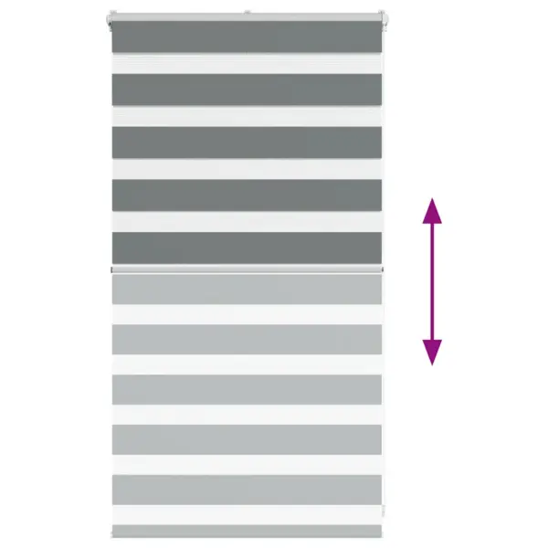 Tumehall sebraruloo kettmehhanismiga, 90 x 100 cm, 100% polüester – 5