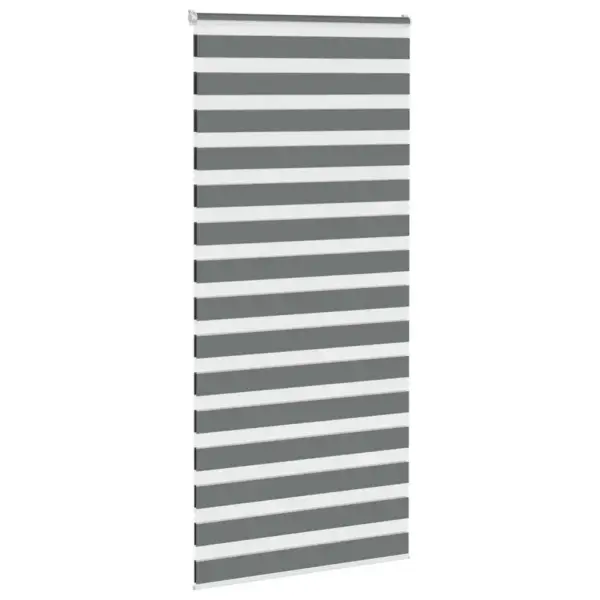 Tumehall sebraruloo kettmehhanismiga, 95 x 230 cm, 100% polüester, alumiiniumsiin – 3