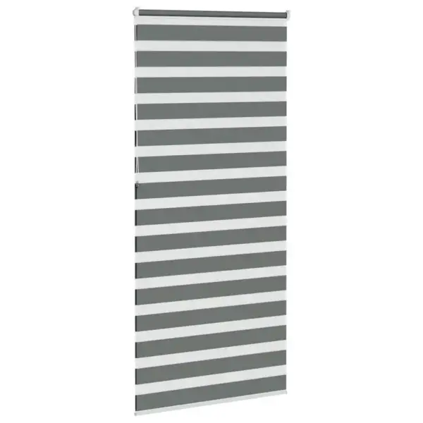 Tumehall sebraruloo kettmehhanismiga, 95 x 230 cm, 100% polüester, alumiiniumsiin – 4