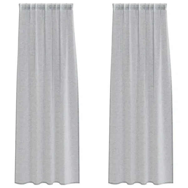 Tumehall voile-kardinakomplekt, 2 tk, 225 x 140 cm, polüester – 2