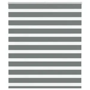 Zebra ruloo tumehall, 130 x 100 cm, 100% polüester, alumiiniumsiiniga