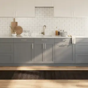 Tumepruun bambusvaip libisemiskindla tagusega, 60 x 300 cm