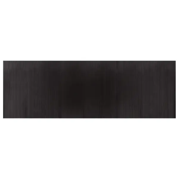 Bambusvaip libisemiskindla tagaküljega, tumepruun, 100 x 300 cm – 2