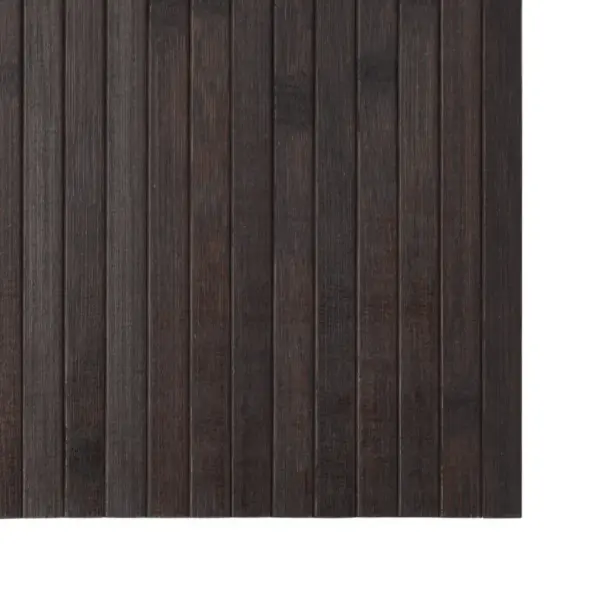 Bambusvaip libisemiskindla tagaküljega, tumepruun, 100 x 300 cm – 6